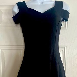 Black dress short